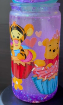 Pooh Snow Globe Tumbler