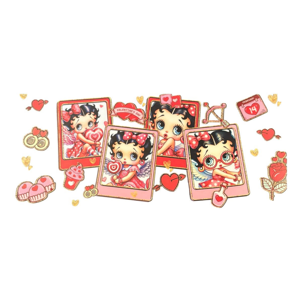 VALENTINES/BETTY-UVDTF16OZ