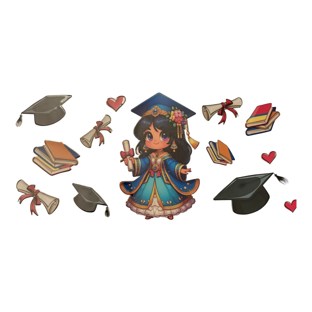 GRADUATION/GIRL-UVDTF16OZ