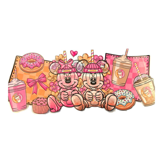 DONUT/COFFEE/COUPLE-UVDTF16OZ