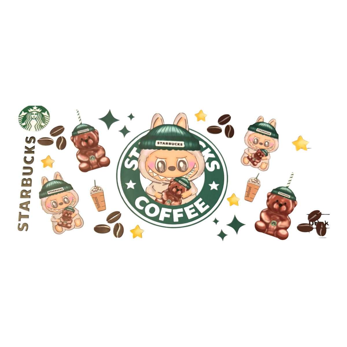 GREEN/BUBU/COFFEE-UVDTF16OZ