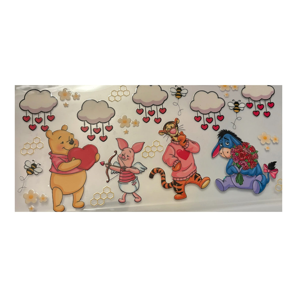 VALENTINES/BEAR-UVDTF16OZ