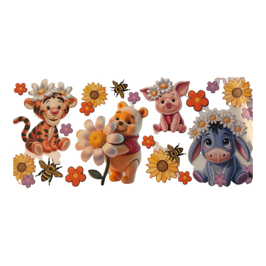 FLOWERS/BEAR-UVDT16OZ