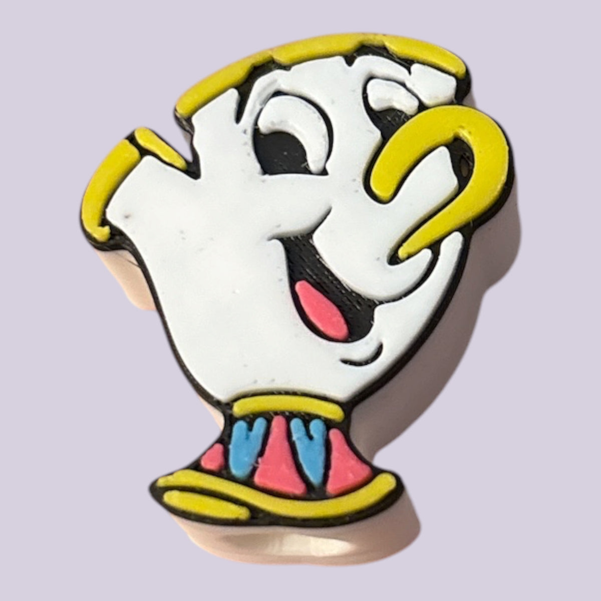 CHIP TEA CUP 3D STRAW TOPPER