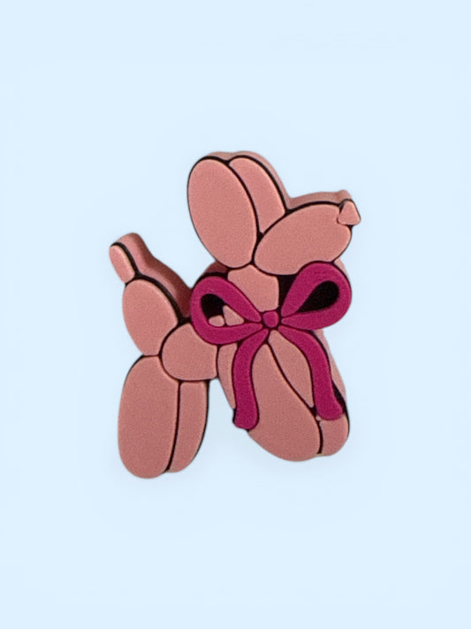 Cute pink  3D Straw Toppers