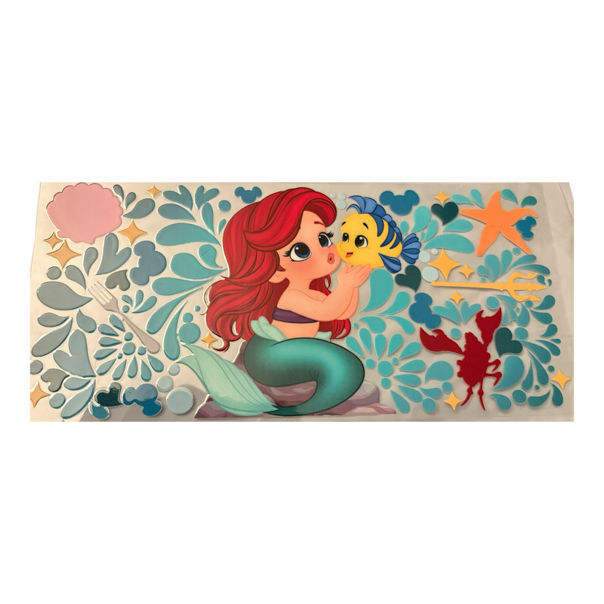 MERMAID/FISH-UVDTF 16OZ
